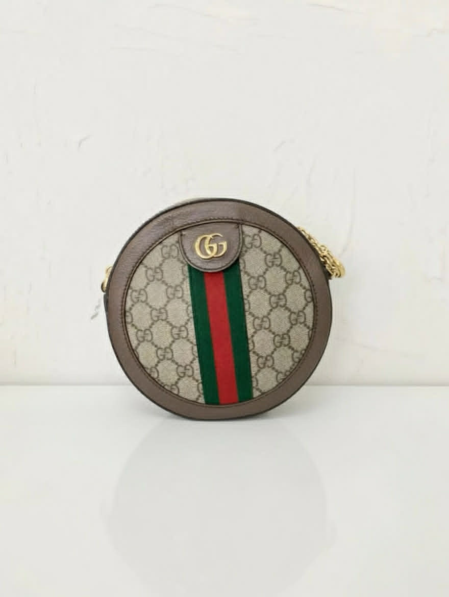 Gucci Ophidia GG Round Bag
