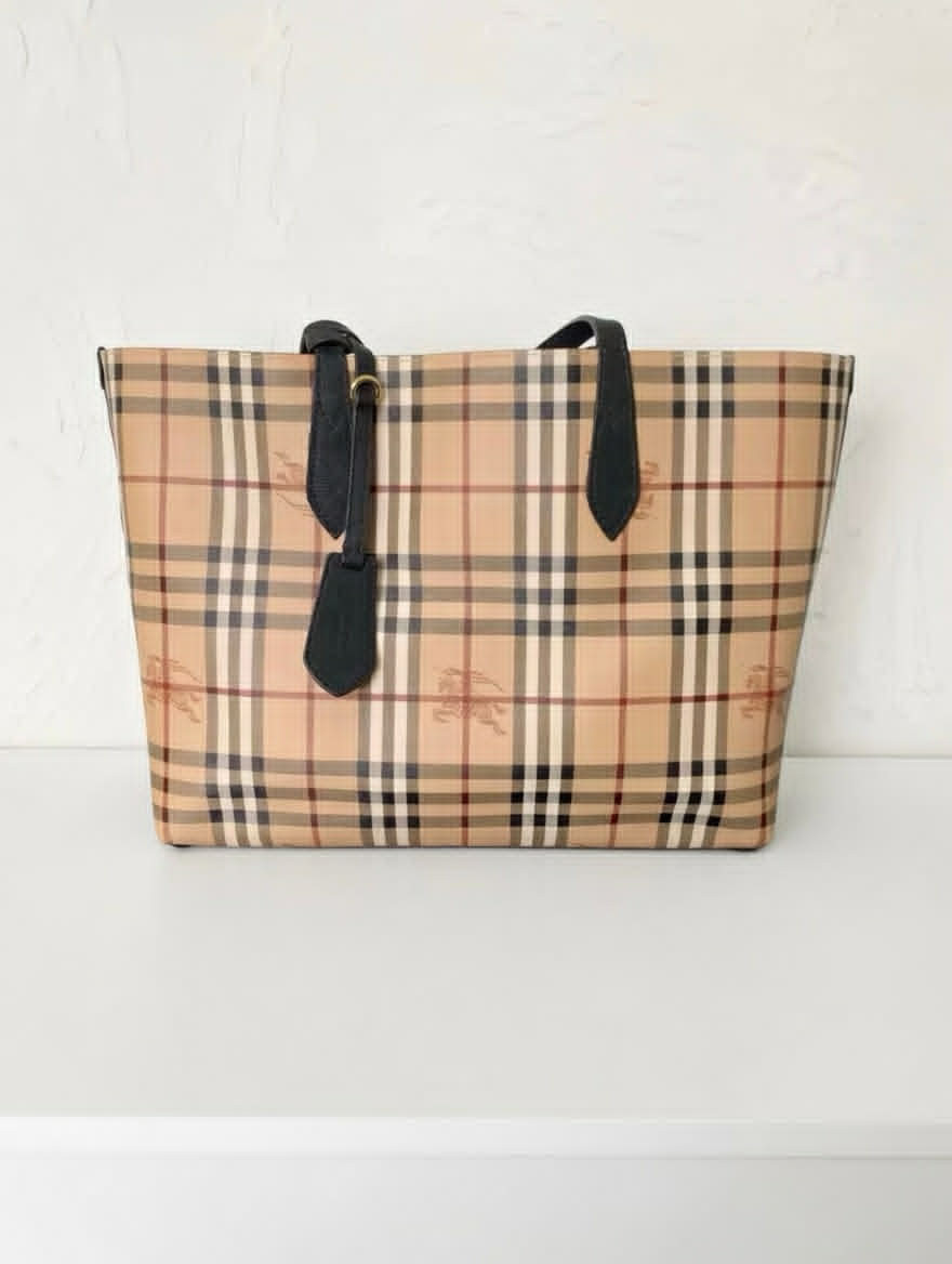 Burberry Nova Check Tote Bag