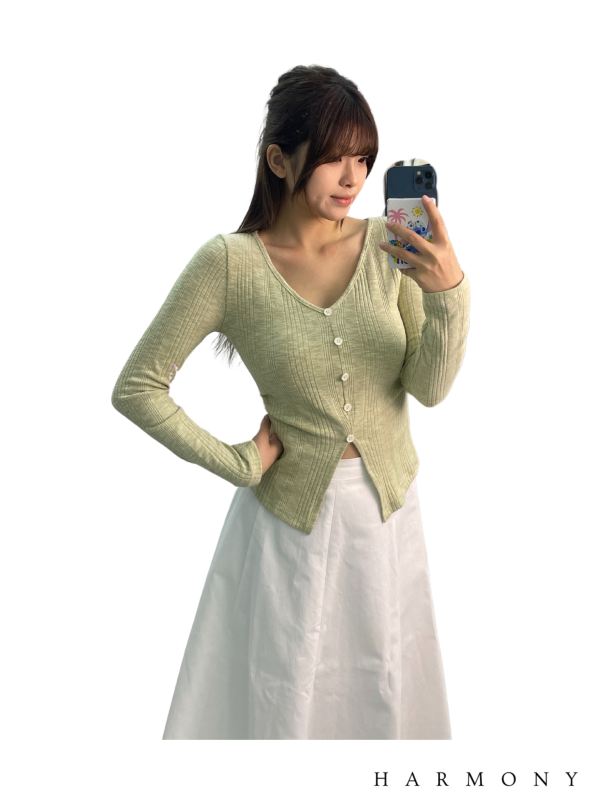 Madeleine Long sleeve Cotton Cardigan with Maxi Skirt