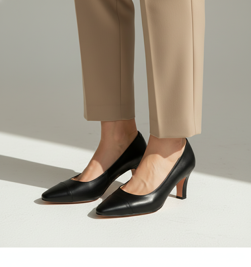 Cowhide Pumps Stiletto